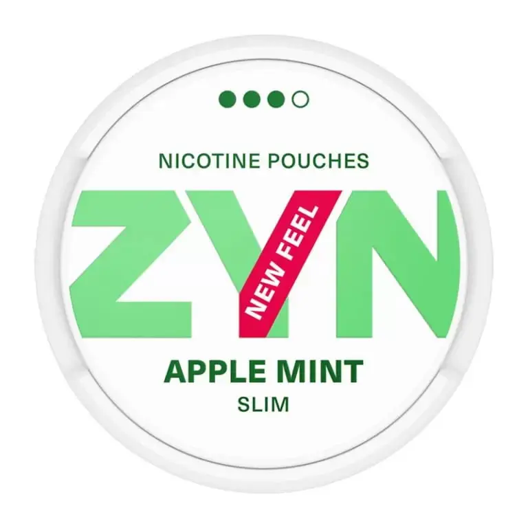 ZYN Apple Mint Strong - Rouleau de 10 boîtes