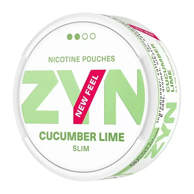 ZYN Cucumber Lime - Rouleau de 10 boîtes