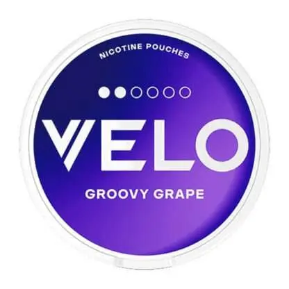 VELO Groovy Grape Mini - Rouleau de 10 boîtes