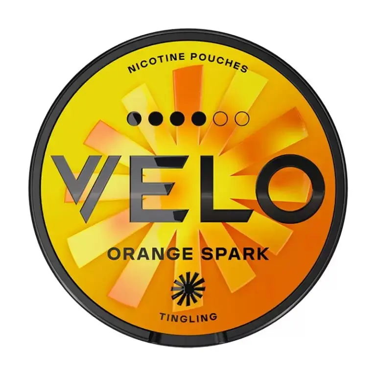 VELO Orange Spark - Rouleau de 10 boîtes