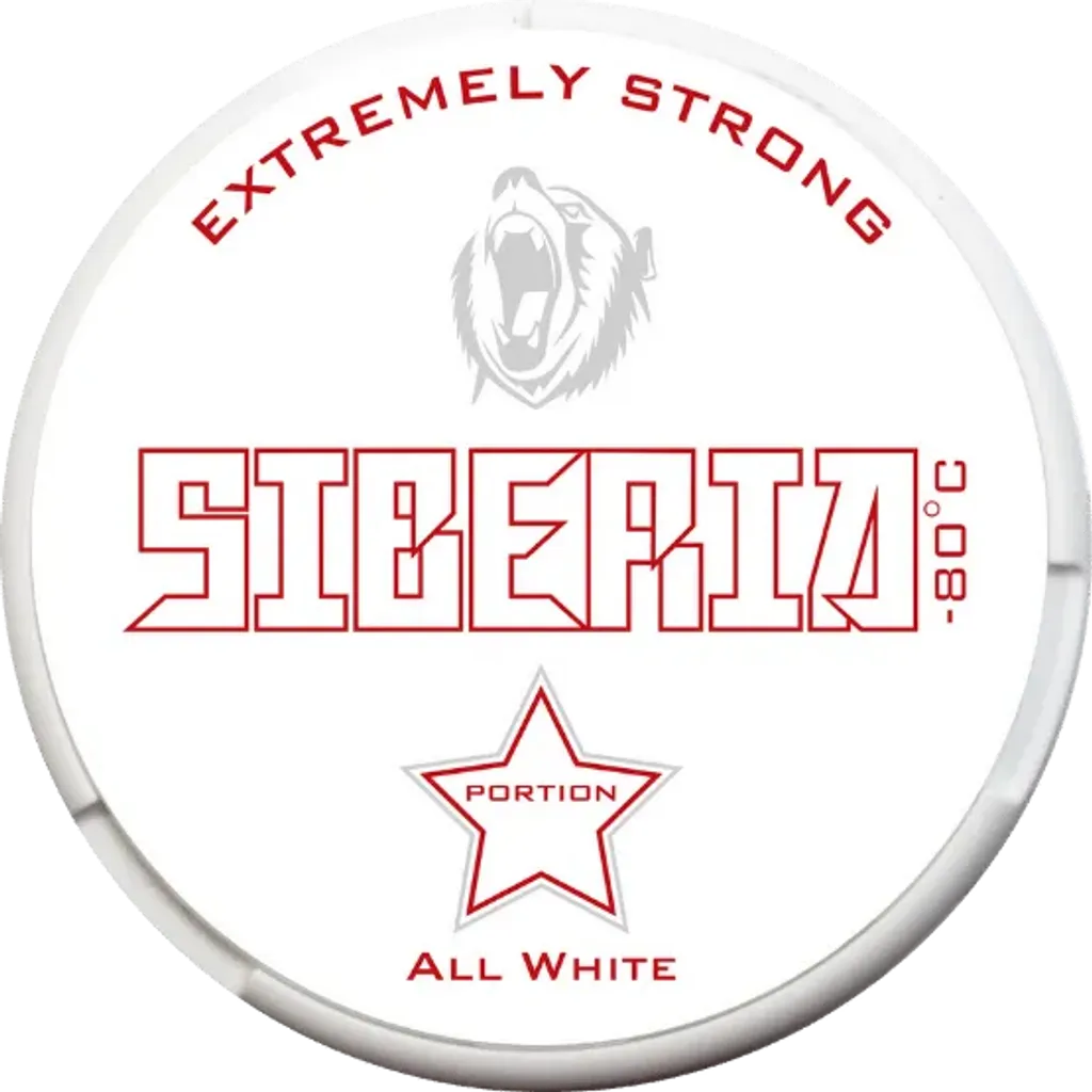 Siberia -80 All White Portion - Rouleau de 10 boîtes