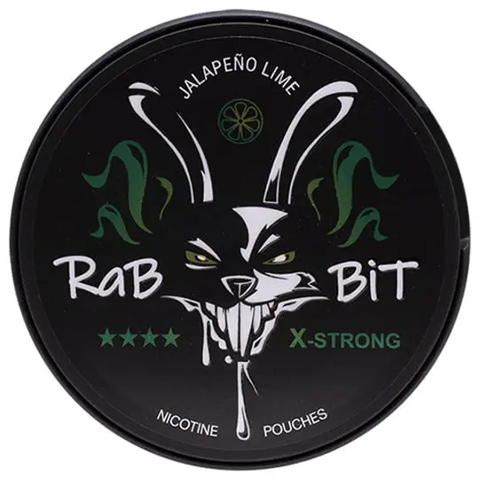 RaBBiT Jalapeno Lime X Strong - Rouleau de 10 boîtes