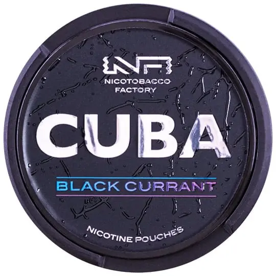 CUBA Black Currant - Rouleau de 10 boîtes
