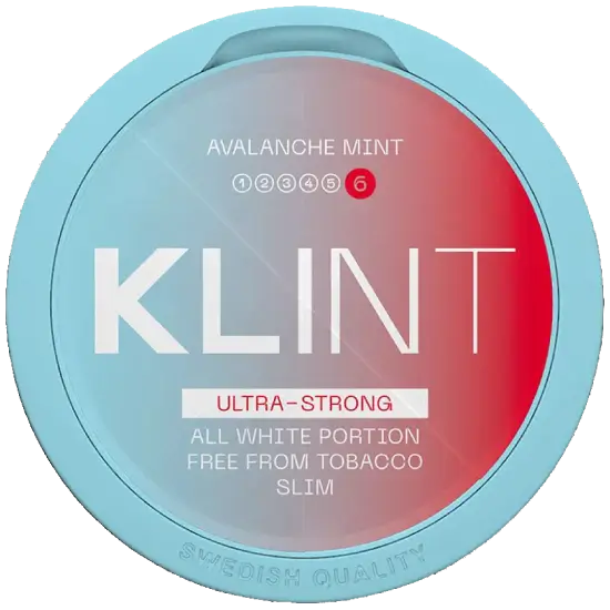 KLINT Avalanche Mint S6 - Rouleau de 10 boîtes