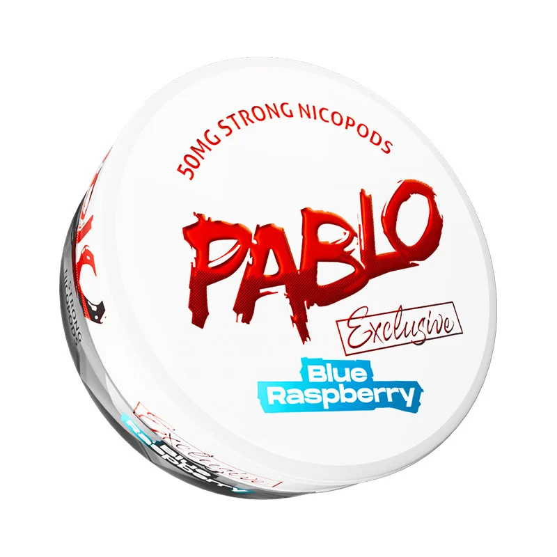 PABLO Blue Raspberry - Rouleau de 10 boîtes