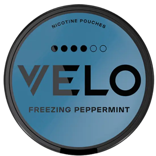 VELO Freezing Peppermint Xstrong - Rouleau de 10 boîtes