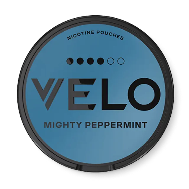 VELO Mighty Peppermint Xstrong - Rouleau de 10 boîtes