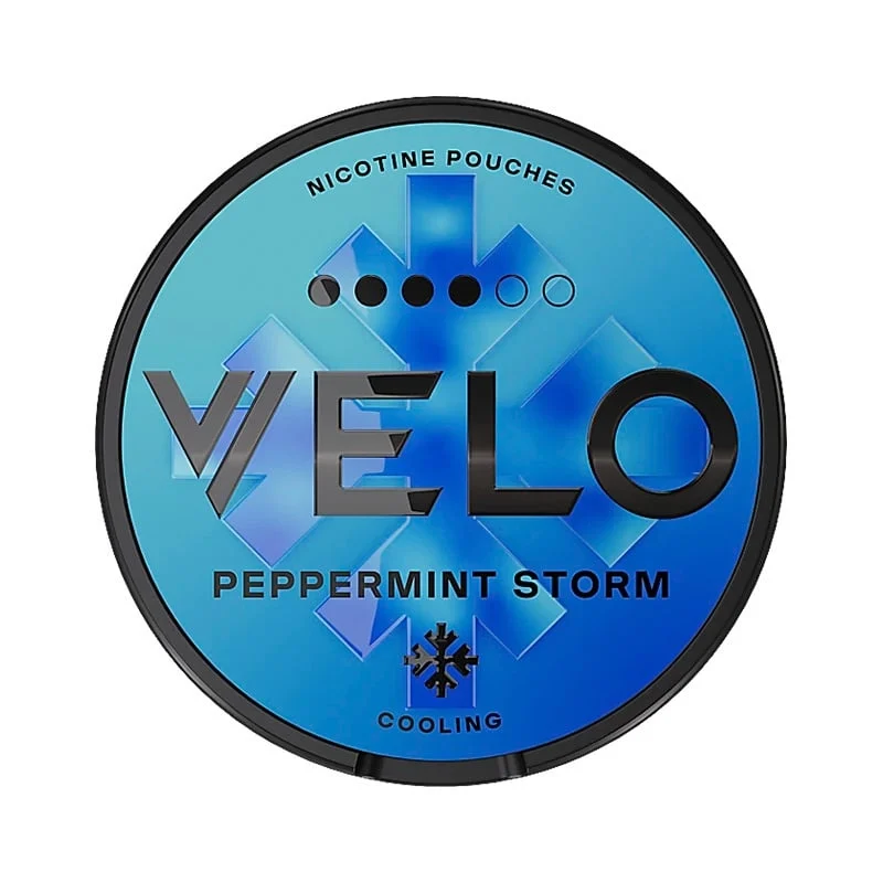 VELO Peppermint Storm - Rouleau de 10 boîtes