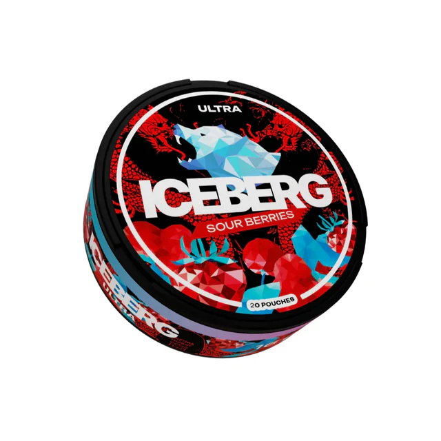 ICEBERG Sour Berries - Rouleau de 10 boîtes