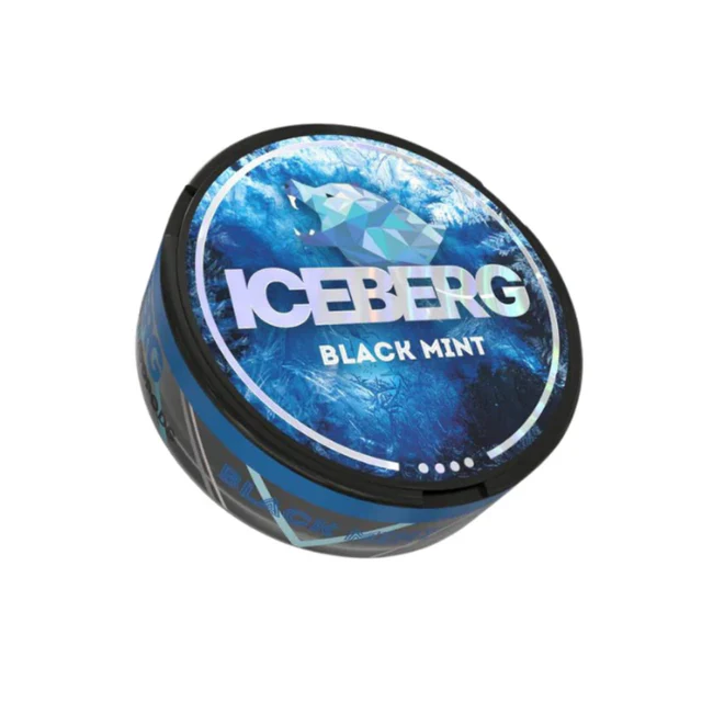 ICEBERG Black Mint - Rouleau de 10 boîtes
