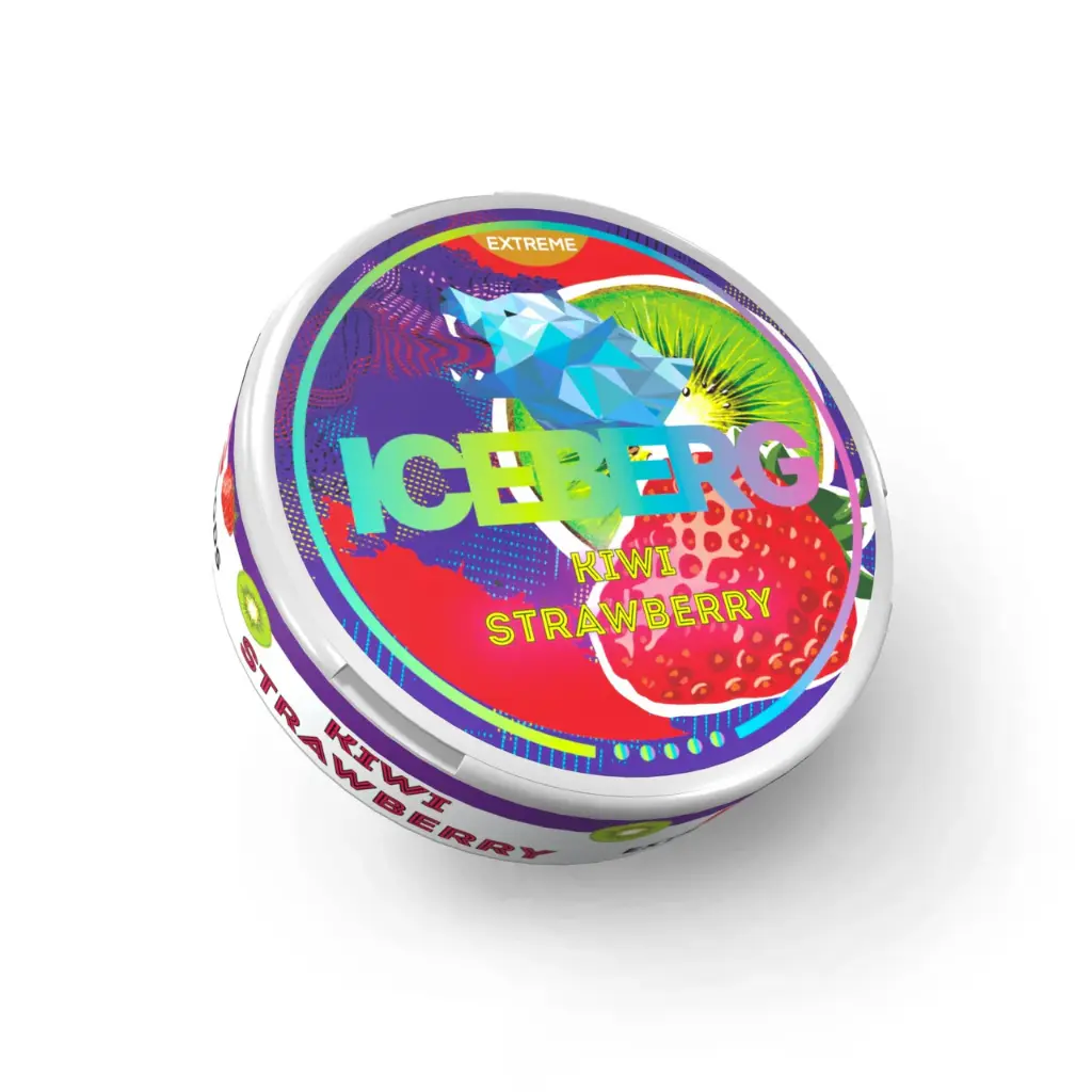 ICEBERG Kiwi Strawberry - Rouleau de 10 boîtes