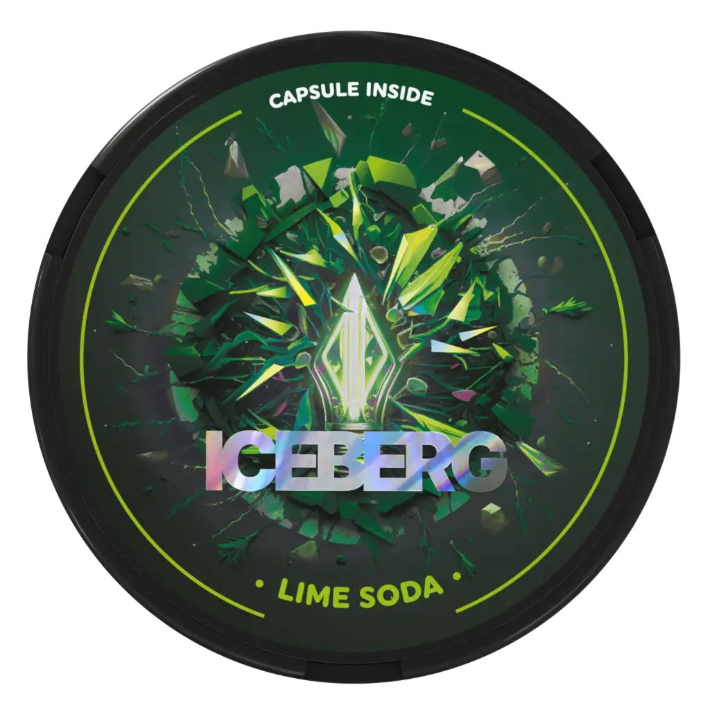 ICEBERG Lime Soda Capsule - Rouleau de 10 boîtes
