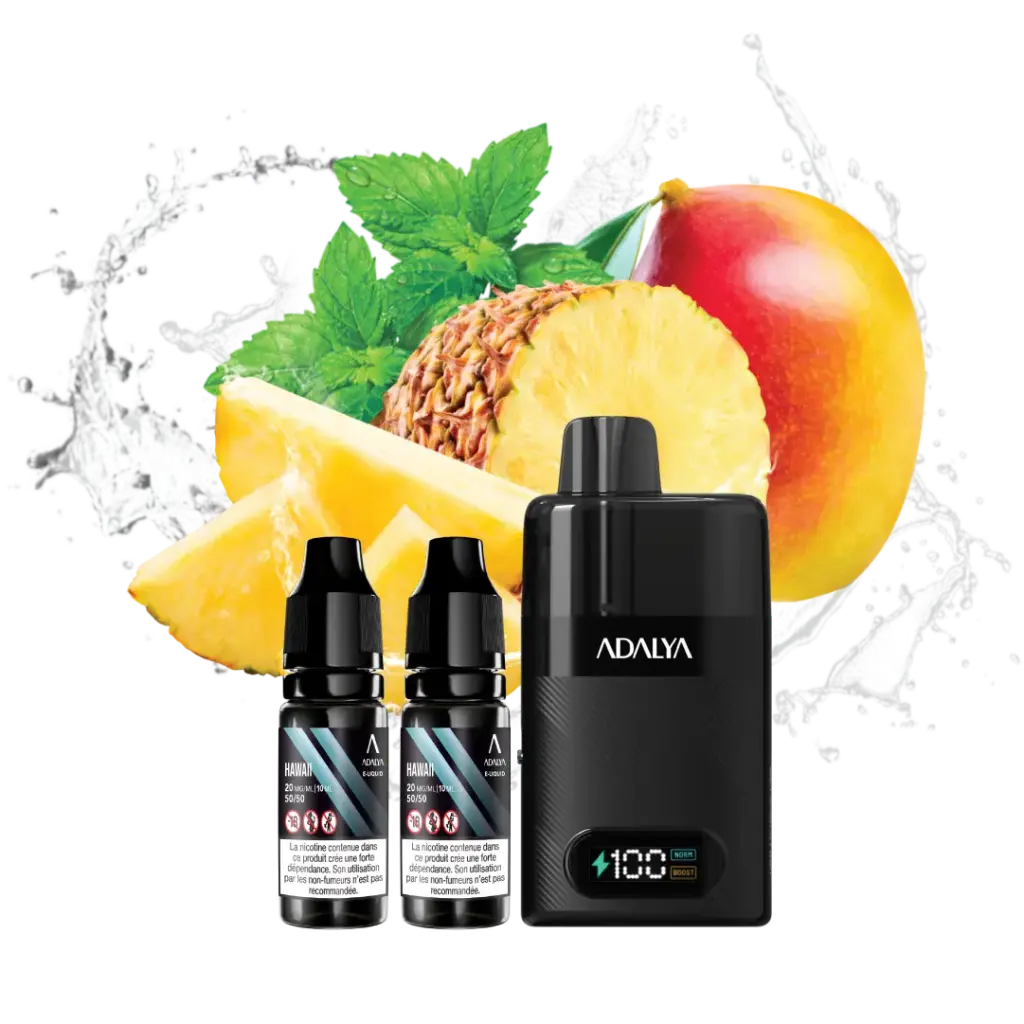 KIT Hawai 30K - 5X LEVO ADALYA (Taux de Nicotine : 20mg)