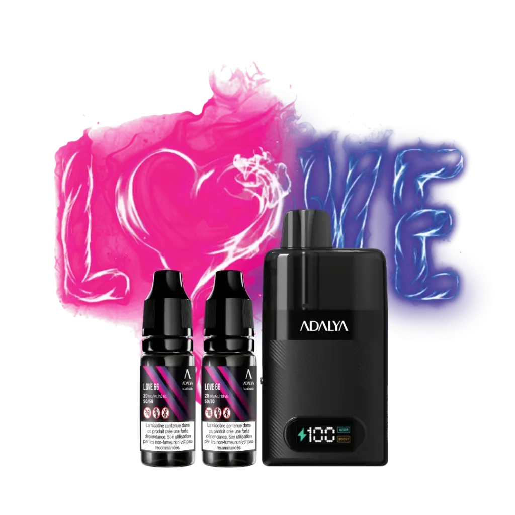 KIT Love 66 30K - 5X LEVO ADALYA (Taux de Nicotine : 20mg)