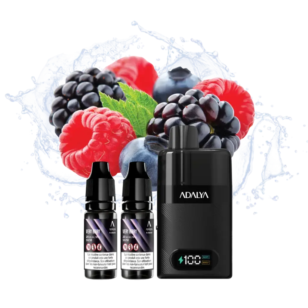 KIT Very Berry 30K - 5X LEVO ADALYA (Taux de Nicotine : 20mg)