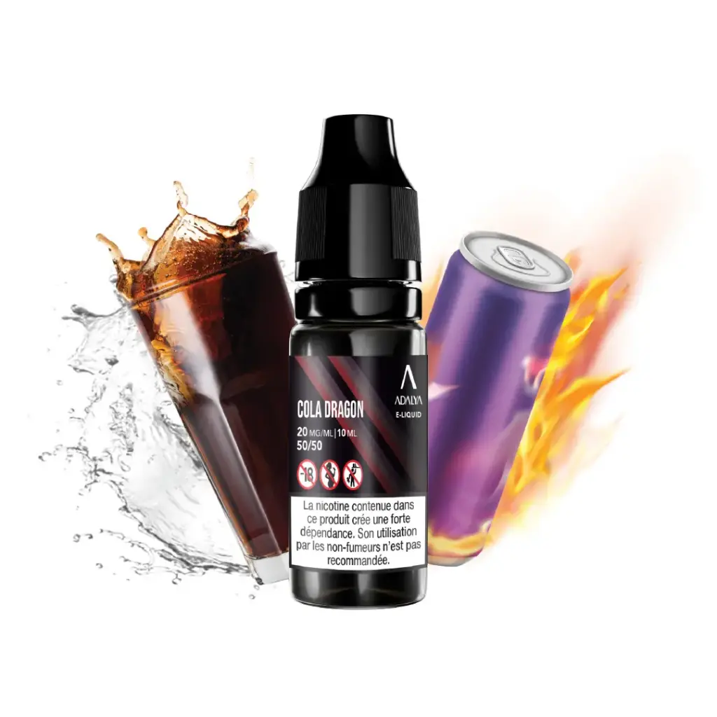 Cola Dragon 10ml - ADALYA (Taux de nicotine : 20mg)