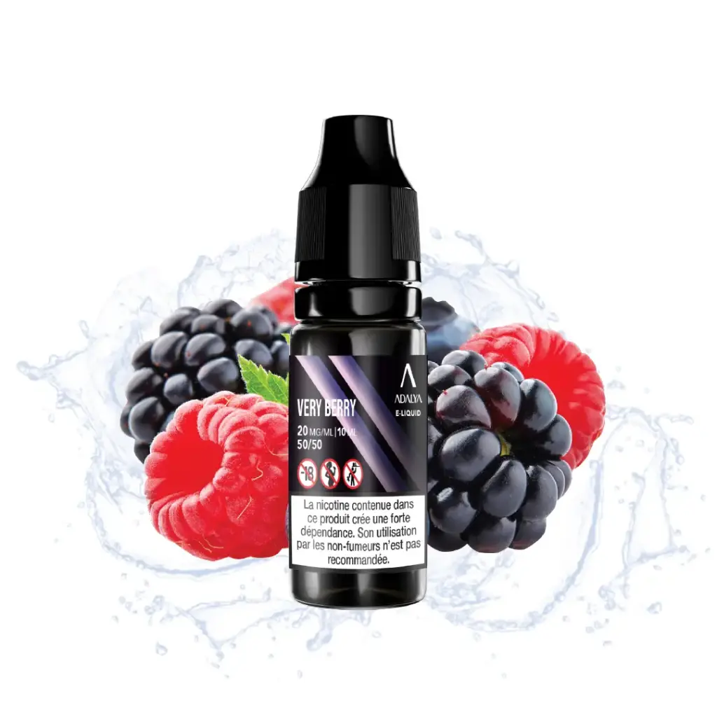 Very Berry 10ml - ADALYA (Taux de nicotine : 20mg)