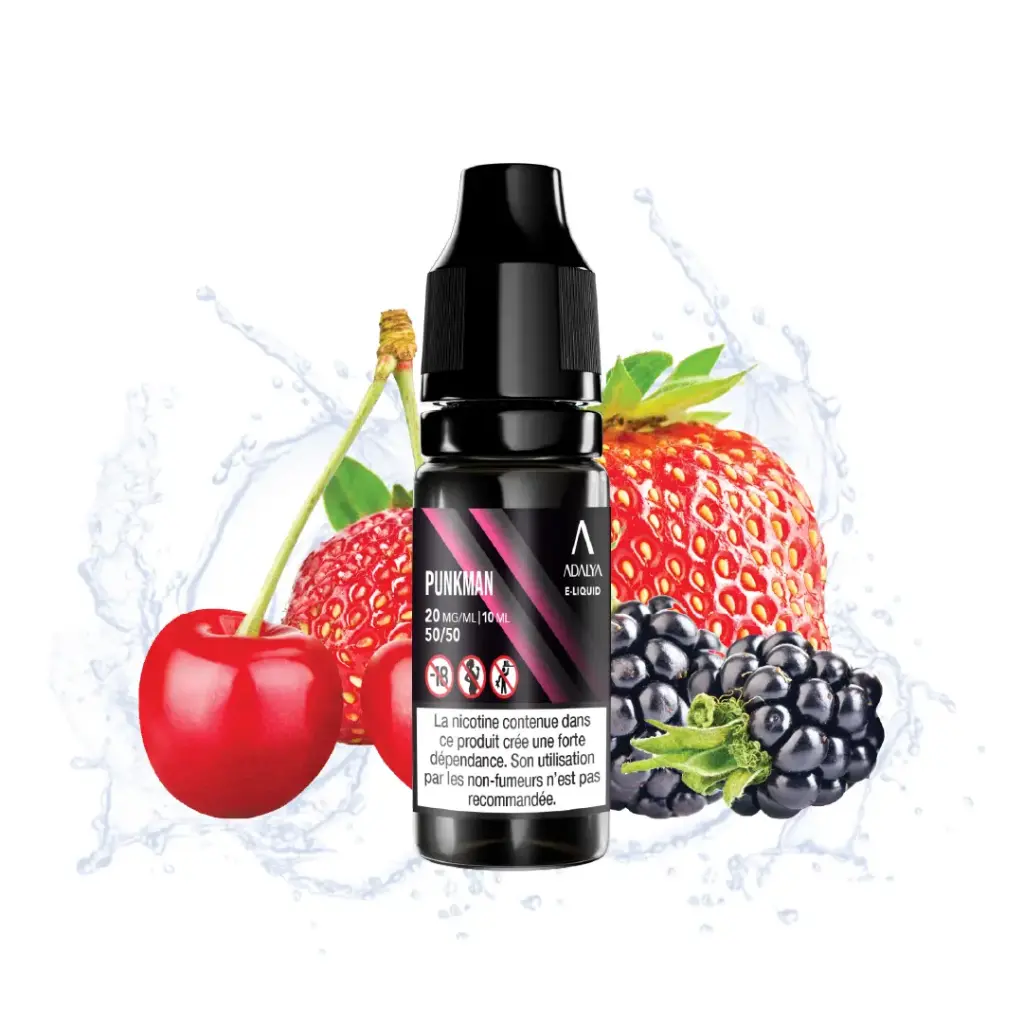 Punkman 10ml - ADALYA (Taux de nicotine : 20mg)