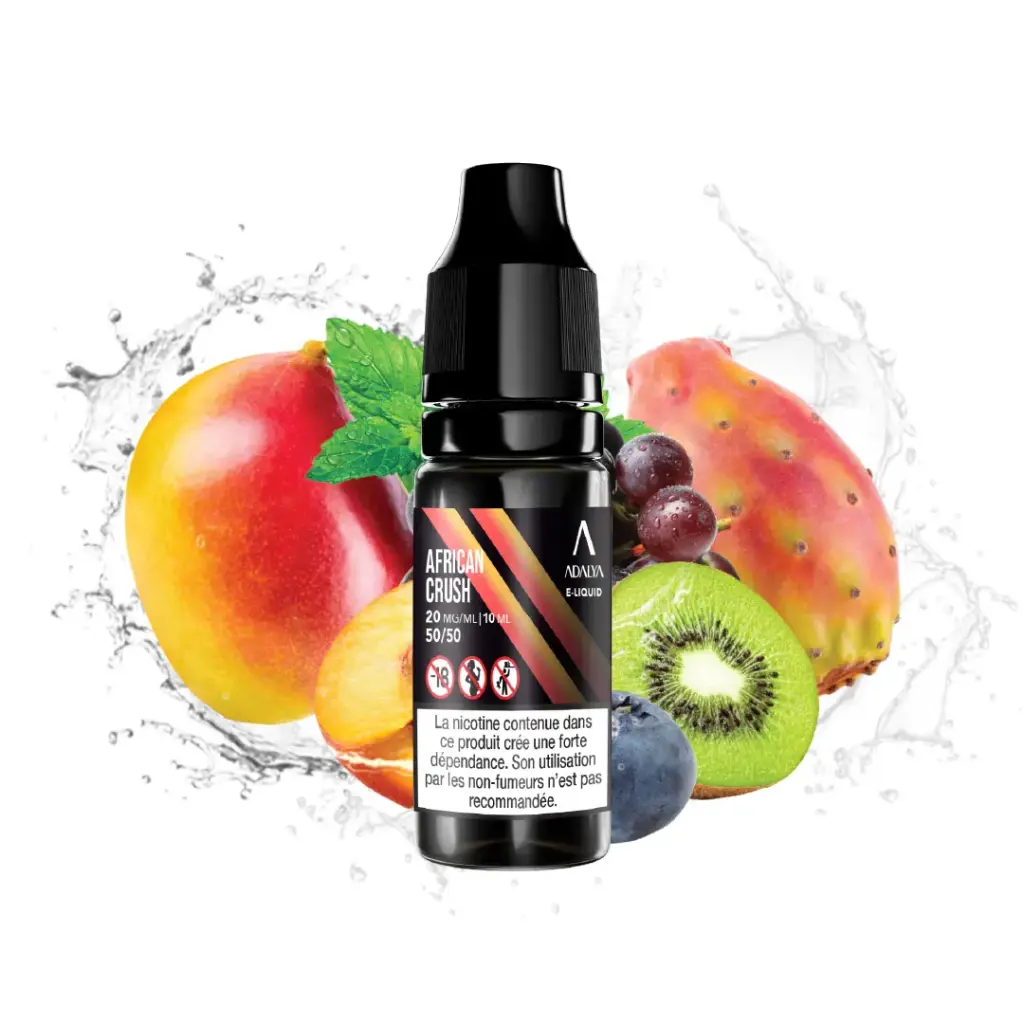 African Crush 10ml - ADALYA (Taux de nicotine : 20mg)