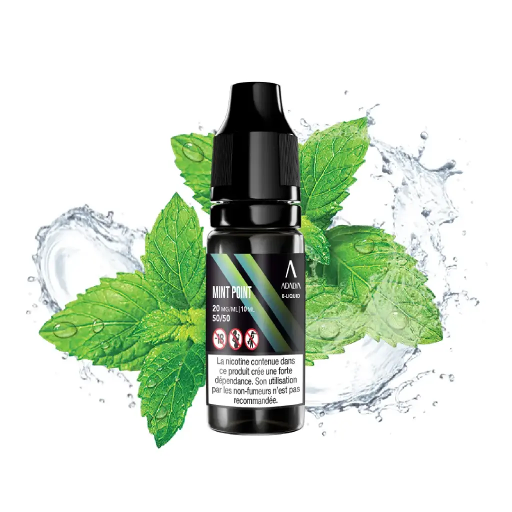 Mint Point 10ml - ADALYA (Taux de nicotine : 20mg)