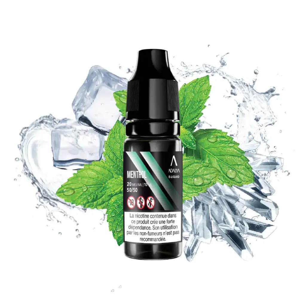 Menthol 10ml - ADALYA (Taux de nicotine : 20mg)