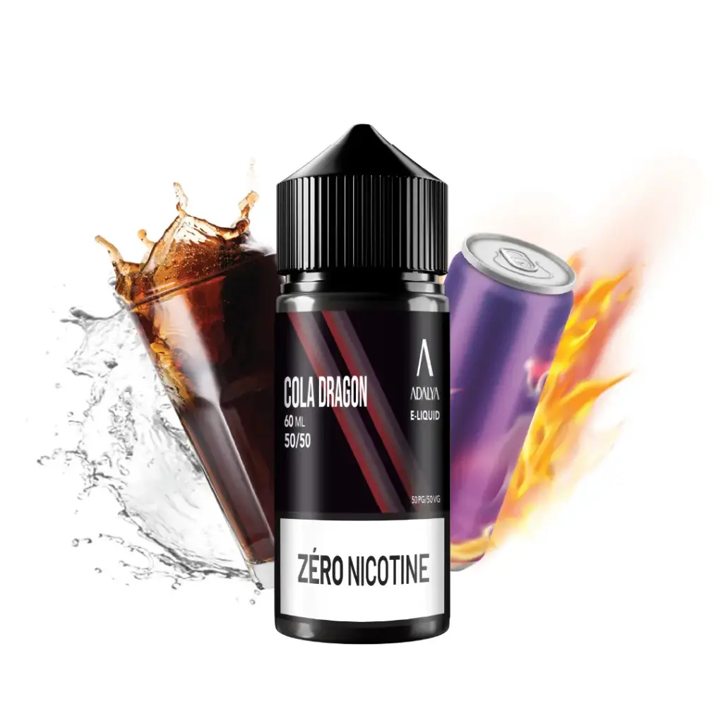 Cola Dragon 60ml - ADALYA (Zéro Nicotine)