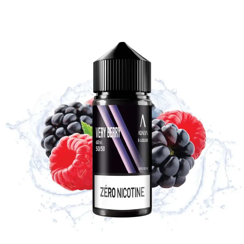 Very Berry 60ml - ADALYA (Zéro Nicotine)