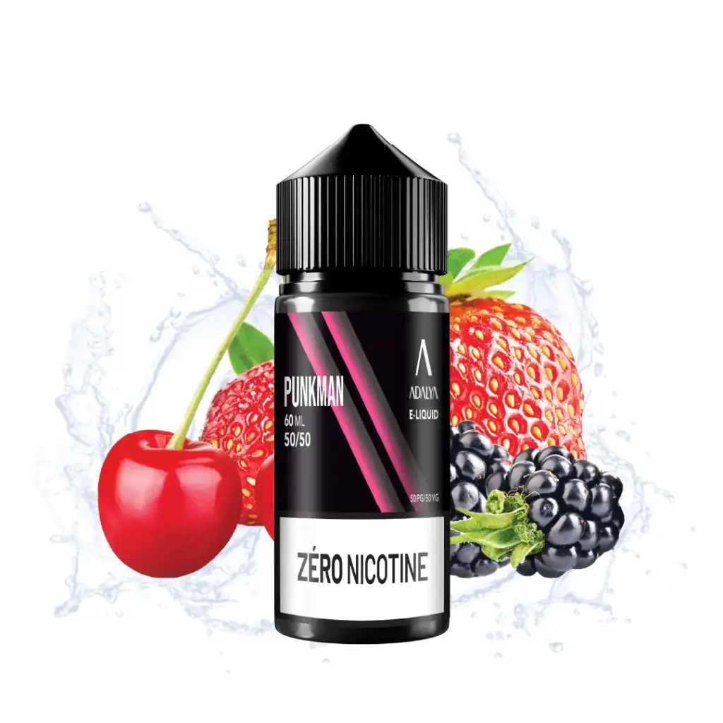 Punkman 60ml - ADALYA (Zéro Nicotine)