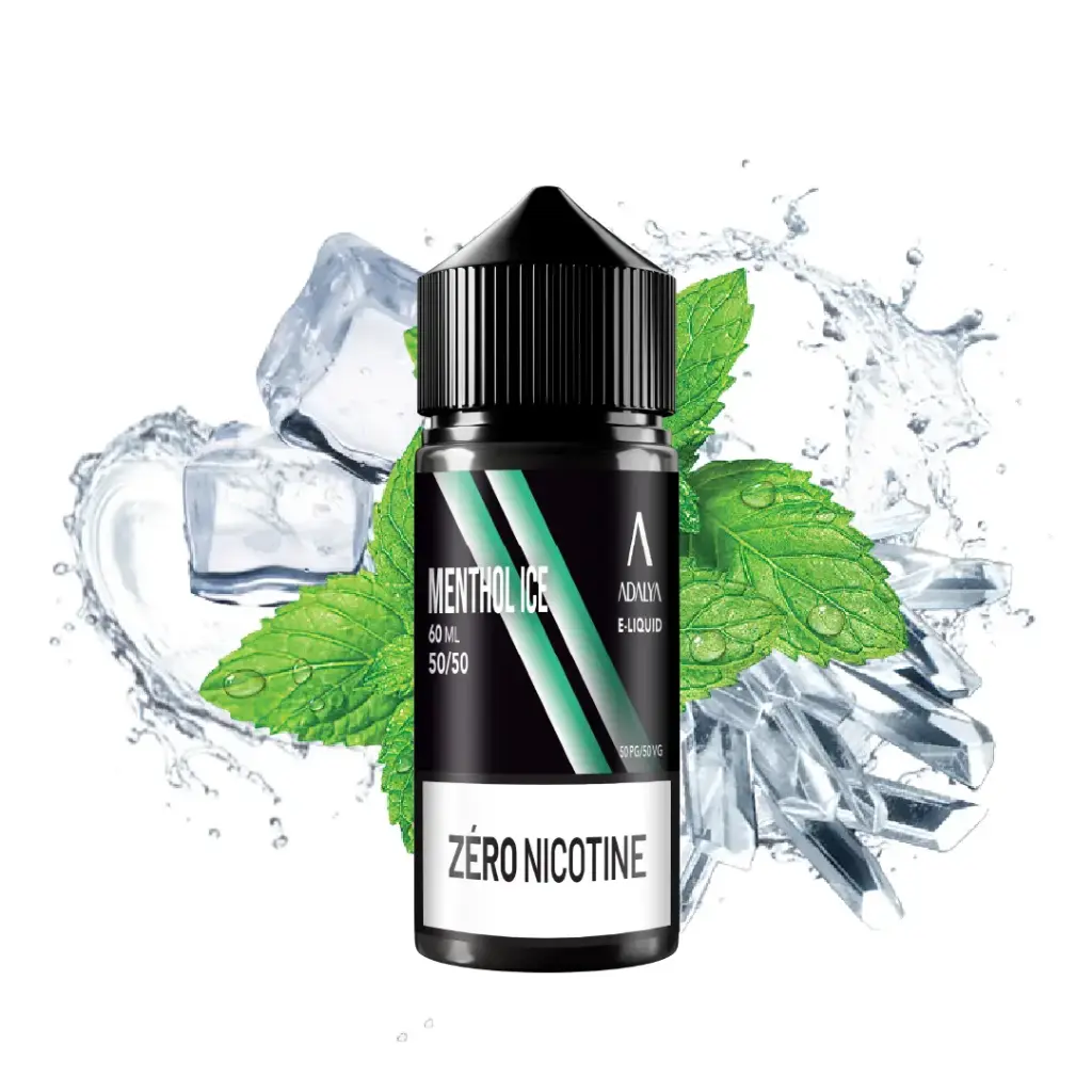 Menthol 60ml - ADALYA (Zéro Nicotine)