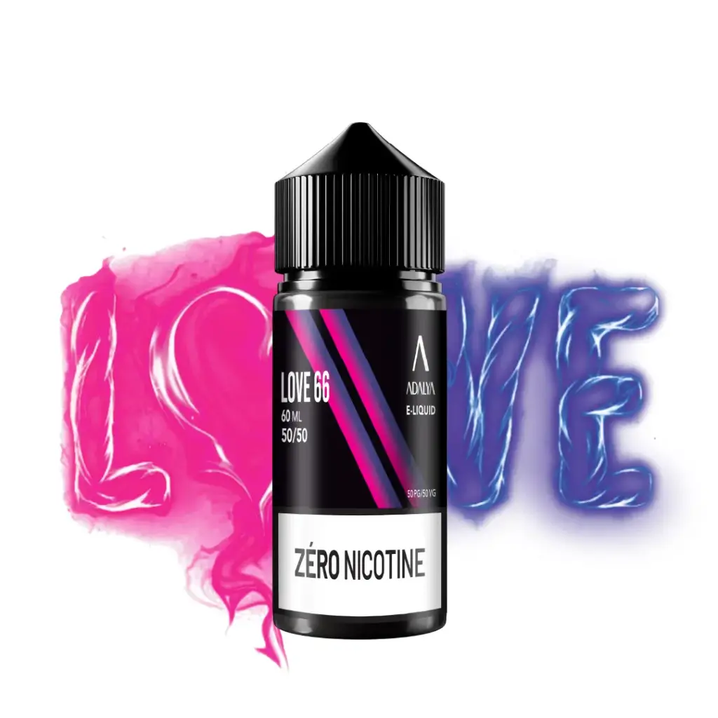 Love 66 60ml - ADALYA (Zéro Nicotine)