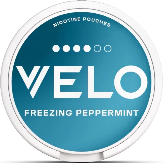 VELO Freezing Peppermint 4 points - Rouleau de 10 boîtes 