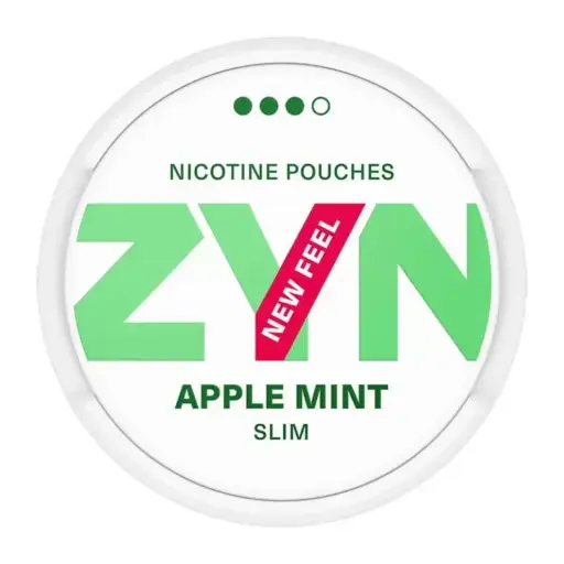 ZYN Apple Mint Strong - Rouleau de 10 boîtes