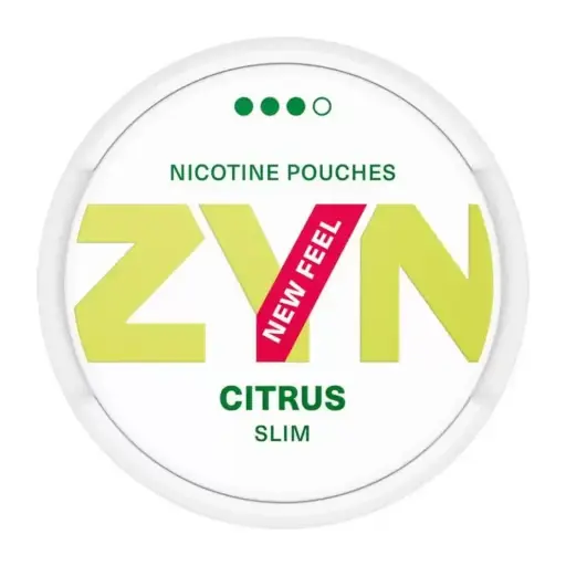 ZYN Citrus Strong - Rouleau de 10 boîtes