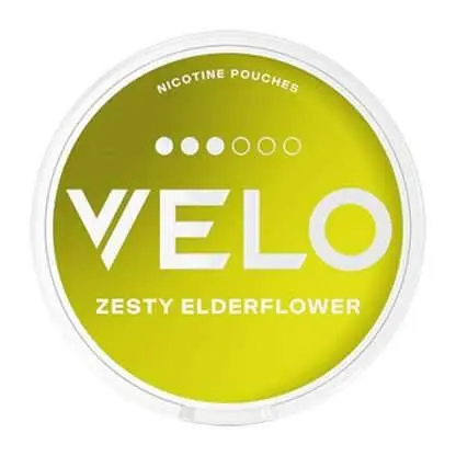 VELO Zesty Elderflower - Rouleau de 10 boîtes