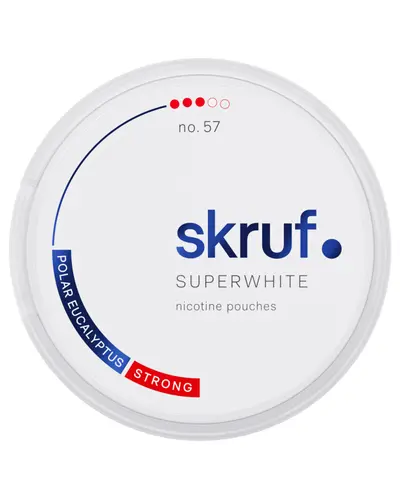 Skruf Polar Eucalyptus No57 - Rouleau de 10 boîtes