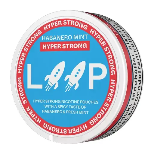 LOOP Habanero Mint Slim Hyper Strong - Rouleau de 10 boîtes