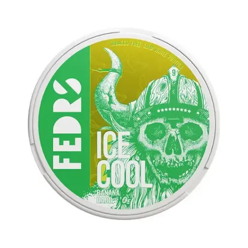 FEDRS Ice Cool Banana Hard - Rouleau de 10 boîtes
