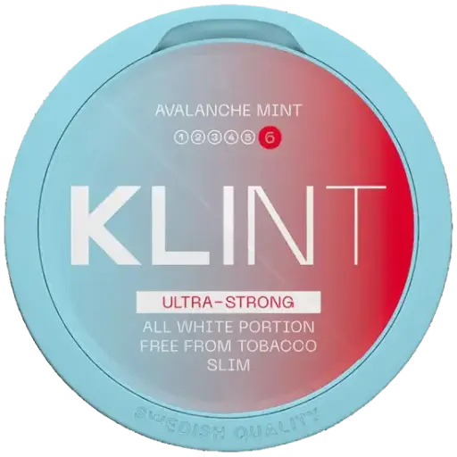 KLINT Avalanche Mint S6 - Rouleau de 10 boîtes