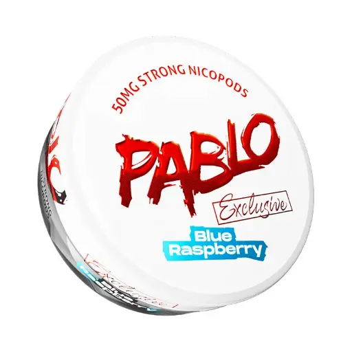 PABLO Blue Raspberry - Rouleau de 10 boîtes
