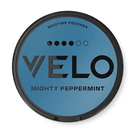 VELO Mighty Peppermint Xstrong - Rouleau de 10 boîtes