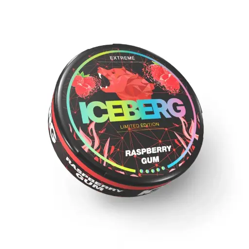 ICEBERG Raspberry Gum - Rouleau de 10 boîtes