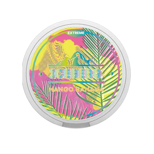 ICEBERG Mango banana - Rouleau de 10 boîtes 