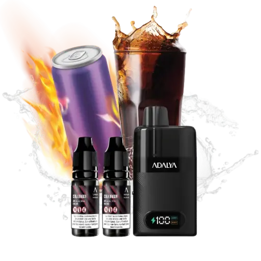 KIT Cola Dragon 30K - 5X LEVO ADALYA (Taux de Nicotine : 20mg)