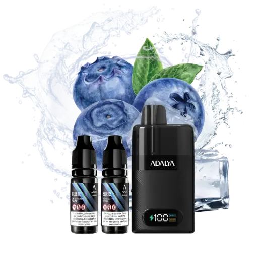 KIT Blue Ice 30K - 5X LEVO ADALYA (Taux de Nicotine : 20mg)